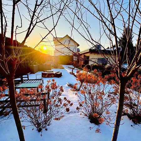 Villa Deluxe Dom Z Sauna I Jacuzzi W Otoczeniu Gor, Lasu I Jeziora