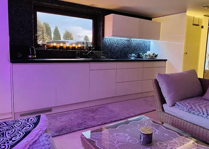 Deluxe Dom Z Sauna I Jacuzzi W Otoczeniu Gor, Lasu I Jeziora