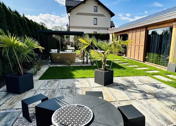 فيلة Deluxe Dom Z Sauna I Jacuzzi W Otoczeniu Gor, Lasu I Jeziora *