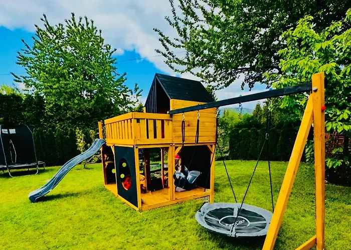 فيلة Deluxe Dom Z Sauna I Jacuzzi W Otoczeniu Gor, Lasu I Jeziora