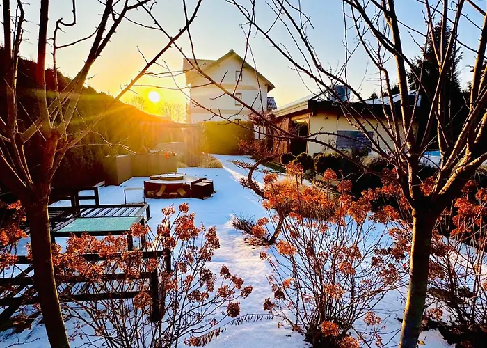 فيلة Deluxe Dom Z Sauna I Jacuzzi W Otoczeniu Gor, Lasu I Jeziora