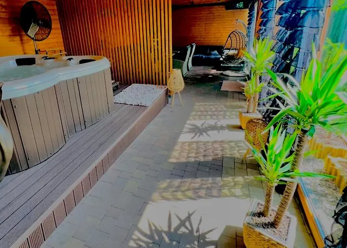 Deluxe Dom Z Sauna I Jacuzzi W Otoczeniu Gor, Lasu I Jeziora فيلة